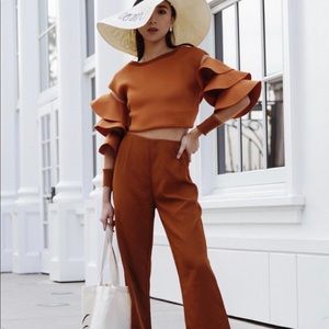 Fashion nova cake sleeve blouse